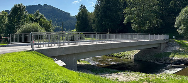 Erneuerung der Eulenwaldbrücke bei Gutach i. Breisgau