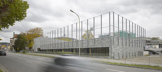 Dieter-Wetterauer-Sporthalle auf dem Angell-Campus Freiburg