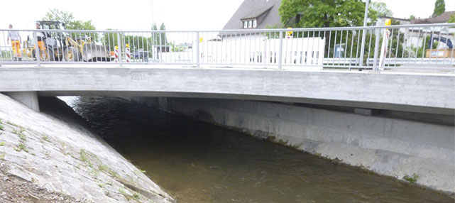 Brücke über den Roßgäßlebach in Freiburg