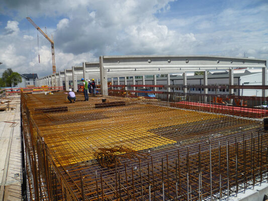 Fertigungshalle SICK Stegmann in Donaueschingen