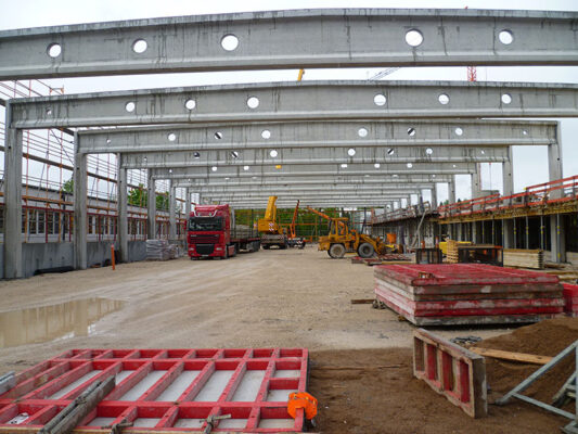 Fertigungshalle SICK Stegmann in Donaueschingen