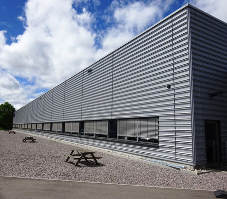 Fertigungshalle SICK Stegmann in Donaueschingen