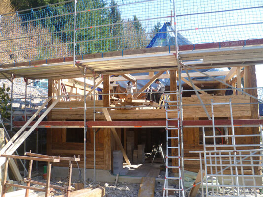 Wiederaufbau Rothenbauernhof in Stegen – Attental