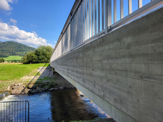 Erneuerung der Eulenwaldbrücke bei Gutach i. Breisgau