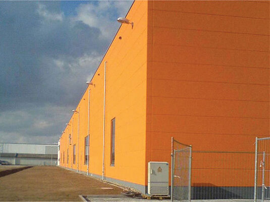 Neubau einer Solarfabrik zur Herstellung von CIS-Dünnschichtmodulen