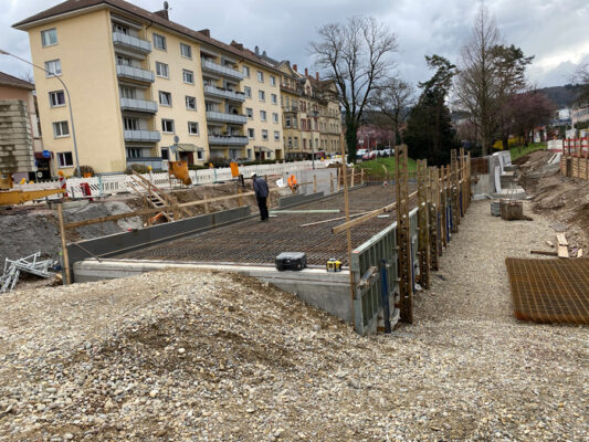 Erneuerung Durchlass Rossgässlebach in Freiburg