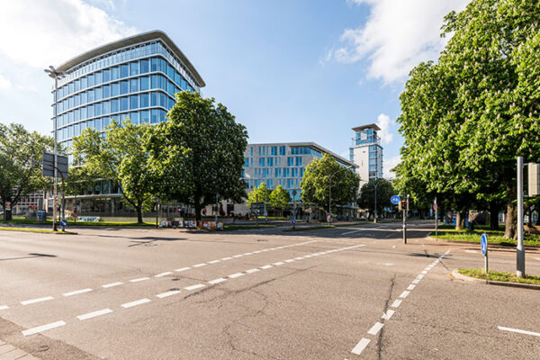Quartier Unterlinden mit Solitärhaus und Tiefgarage in Freiburg