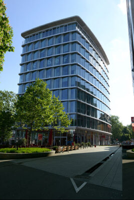 Quartier Unterlinden mit Solitärhaus und Tiefgarage in Freiburg