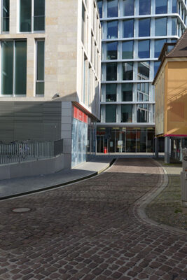 Quartier Unterlinden mit Solitärhaus und Tiefgarage in Freiburg