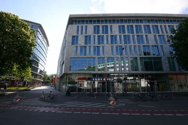 Quartier Unterlinden mit Solitärhaus und Tiefgarage in Freiburg
