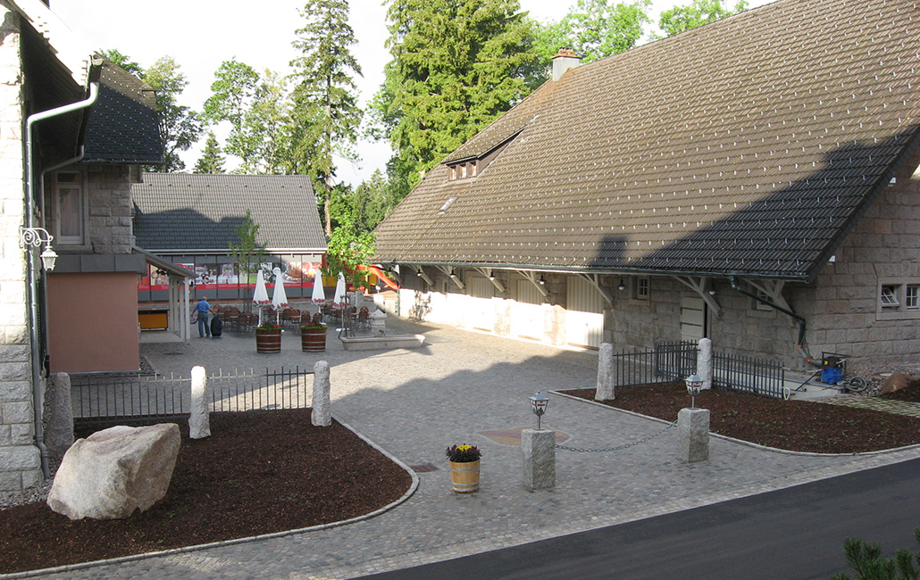 Verbindungsbauwerk Brauerei Rothaus