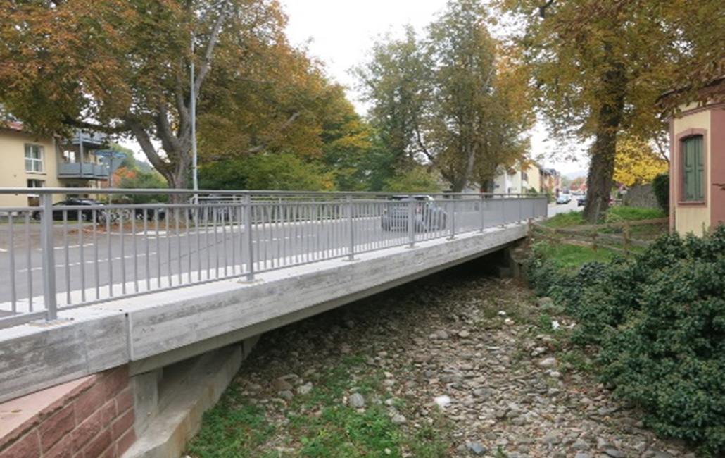 Erneuerung Brücke über den Eschbach in Freiburg-Ebnet
