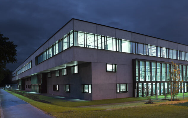 Fabrikationsgebäude Firma Hüttinger