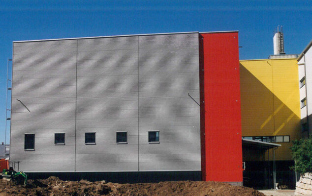 Micronas Modul 1, Fertigungsgebäude mit Reinraum