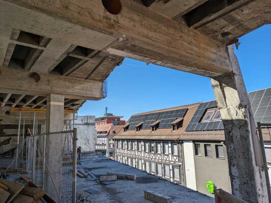 Umbau Kaufhaus Kraus mit Erweiterung in Emmendingen
