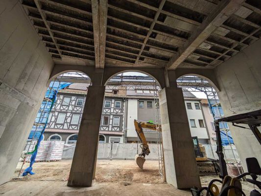 Umbau Kaufhaus Kraus mit Erweiterung in Emmendingen