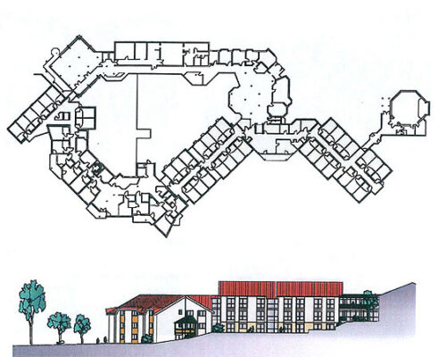 Neubau und Umbau Pflegeheim in Kirchzarten