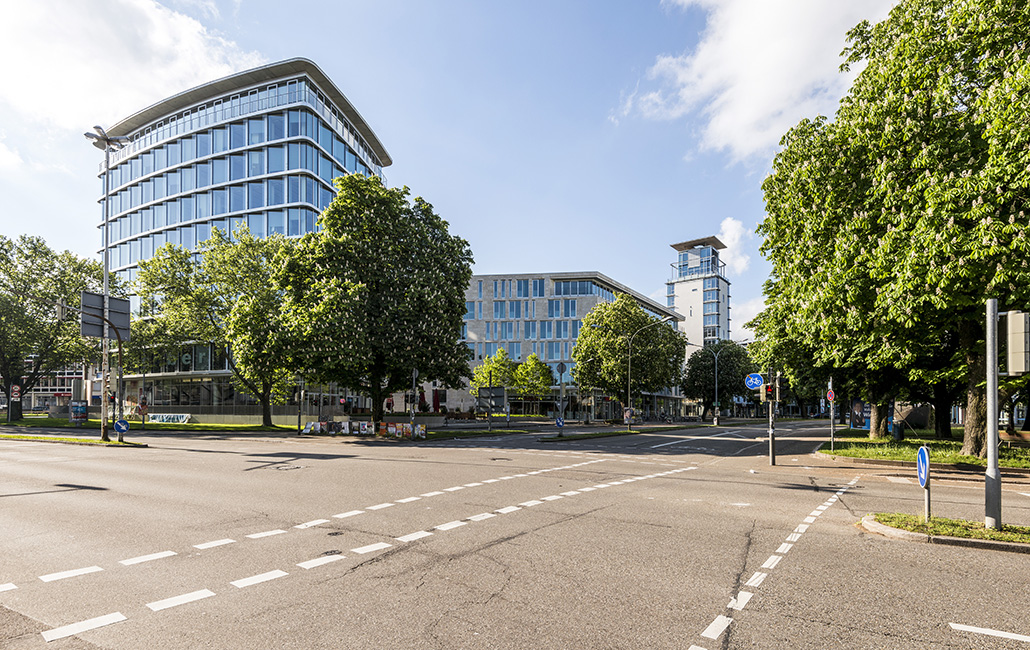 Quartier Unterlinden mit Solitärhaus und Tiefgarage in Freiburg