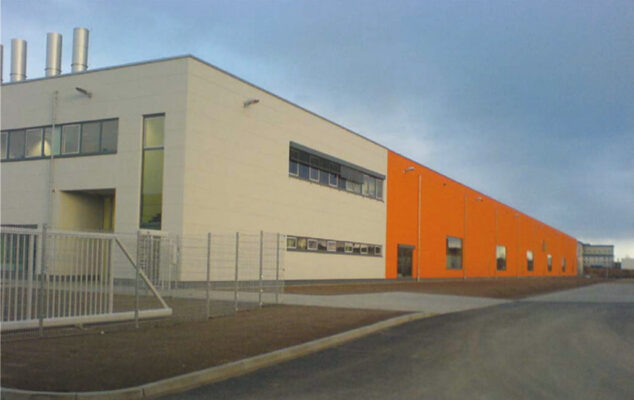 Neubau einer Solarfabrik