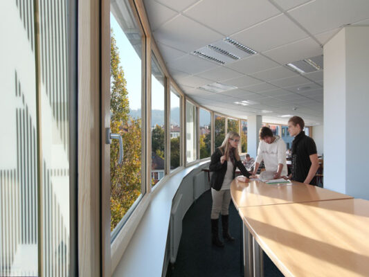 Umbau und Aufstockung Angell Akademie Freiburg