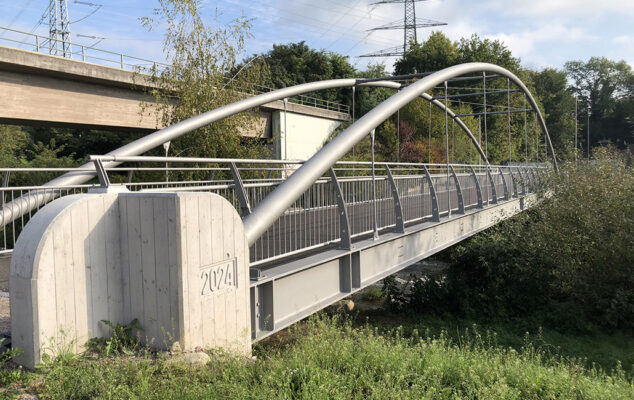 Neubau Geh- u. Radwegbrücke ü. d. Schlücht in Waldshut-Tiengen