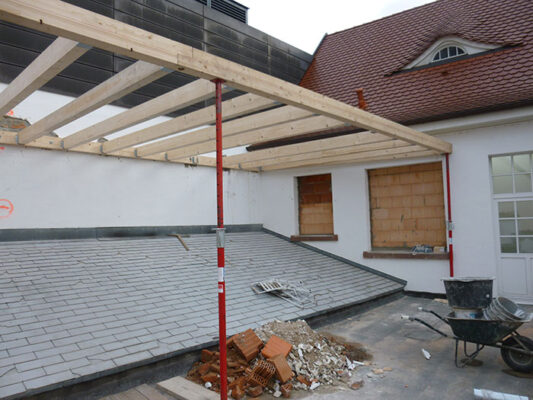Umbau BZ-Haus mit Geschäftsstelle in Freiburg