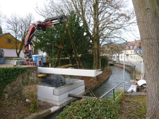 Erneuerung Elisabeth-Brücke in Emmendingen