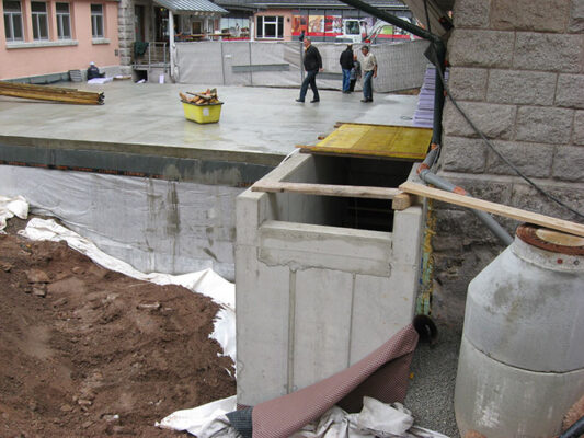 Verbindungsbauwerk Brauerei Rothaus